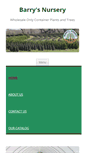 Mobile Screenshot of barrysnursery.com